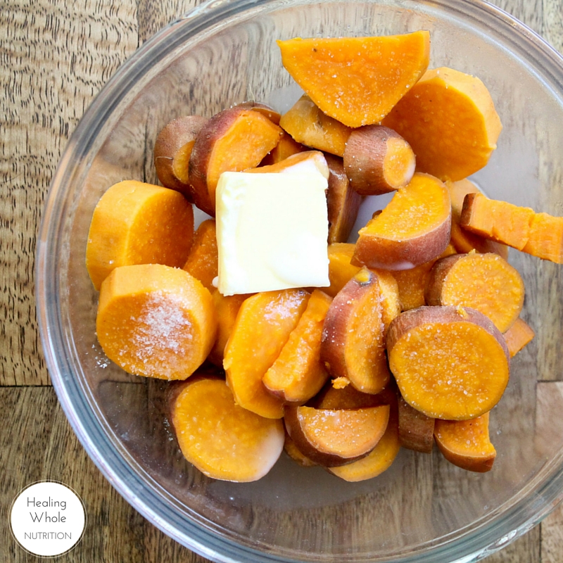 paleo mashed sweet potatoes - healing whole nutrition